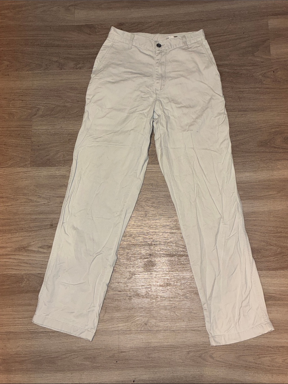 Title: Calvin Klein Khakis Women’s Beige Cotton Chino Pants Size 4